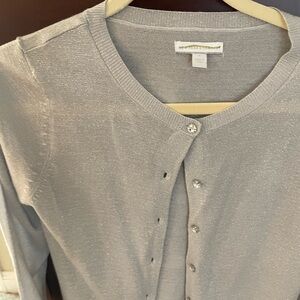 Silver sparkly cardigan